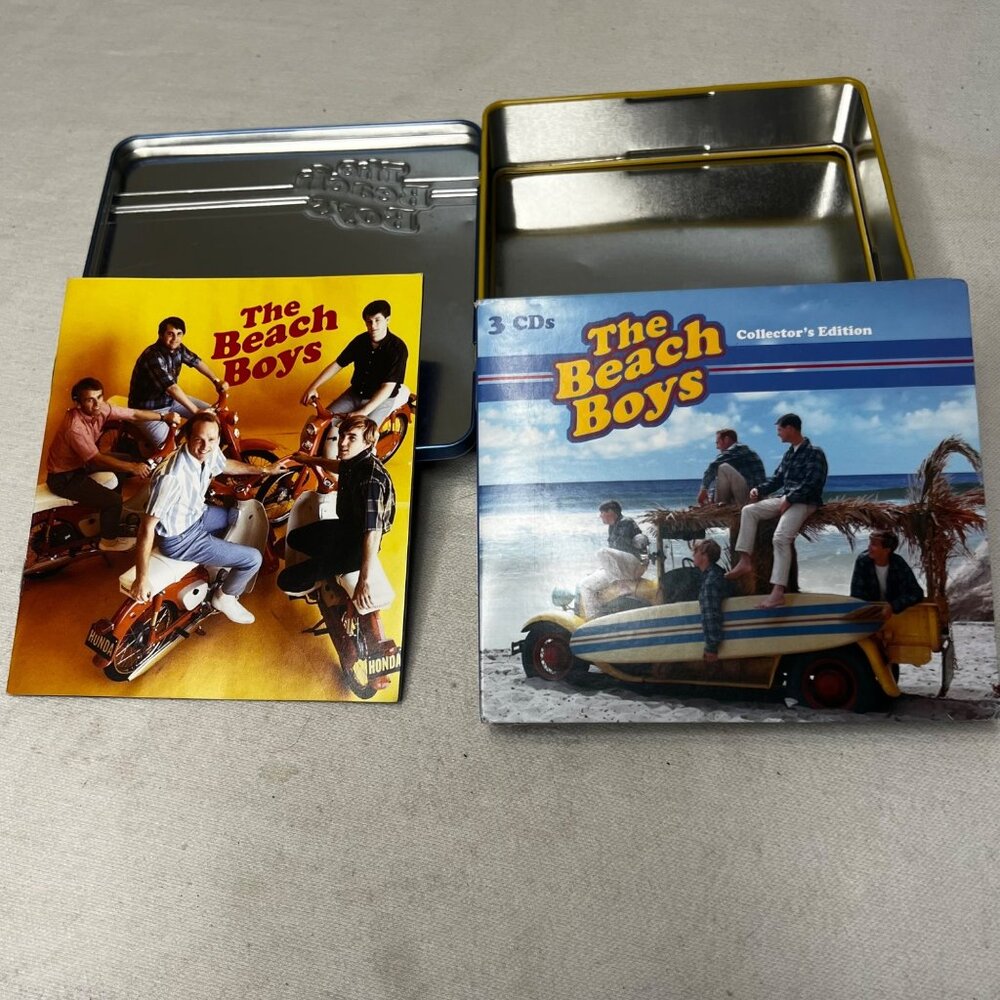 The Beach Boys Collectors Edition 3-CD Set In Decorative Tin Case